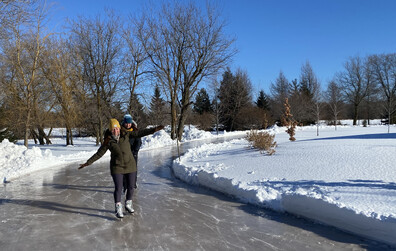 Soirée spéciale pour souligner l'ouverture de l'anneau de glace