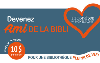 La Bibliothèque de Montmagny lance la campagne AMI DE LA BIBLI pour soutenir ses activités d'animation